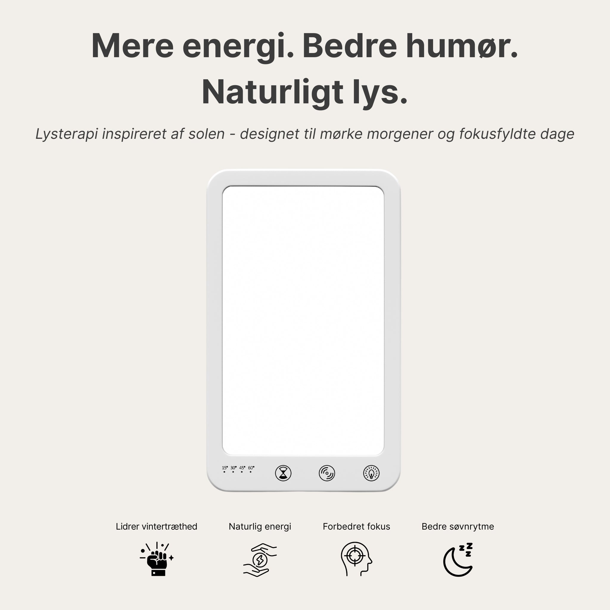 Energize Lysterapilampe - 10.000 lux